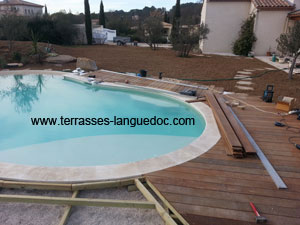 pose terrasses en bois